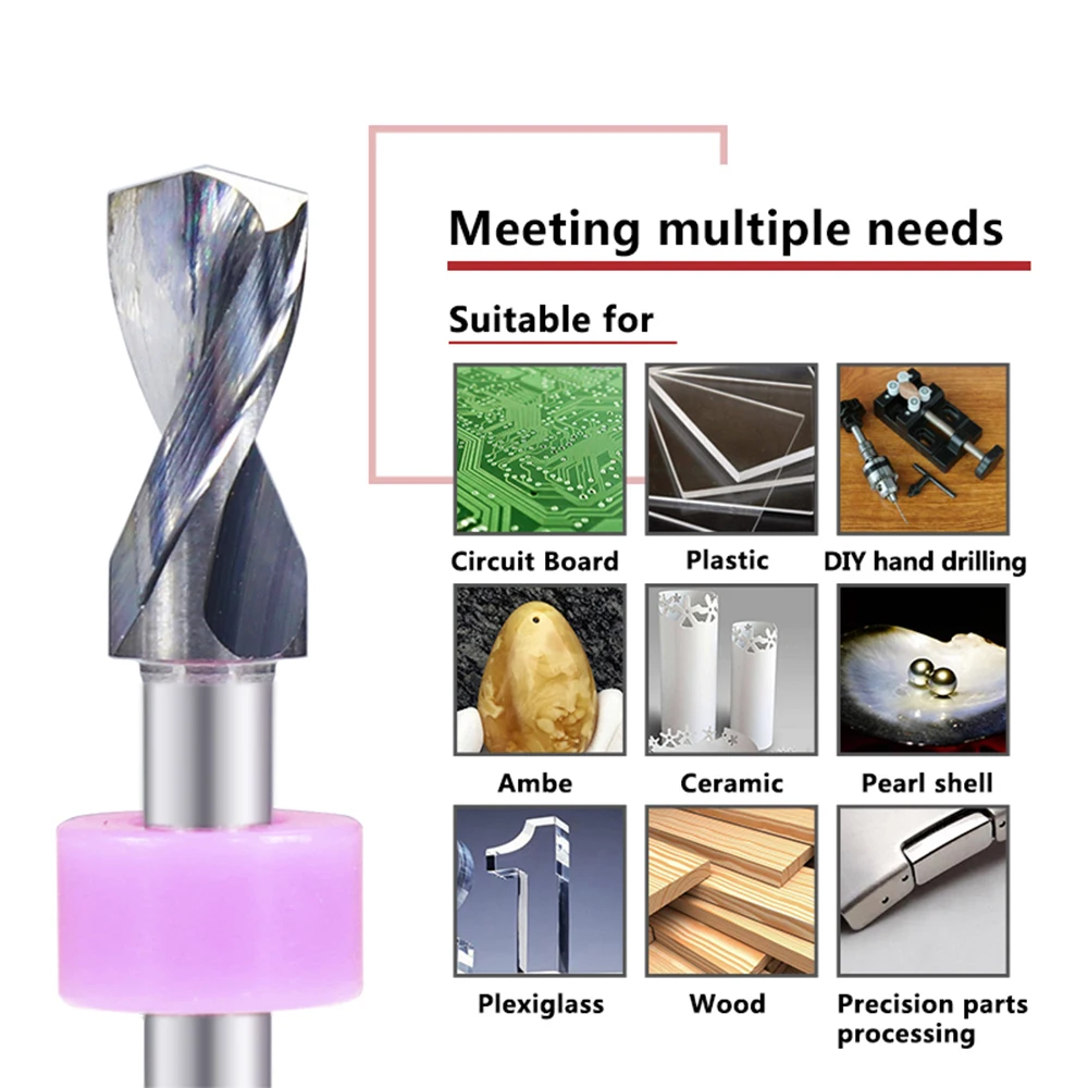 carbide drill bit 3.1-4.2mm pcb circuit board drill bit assembly