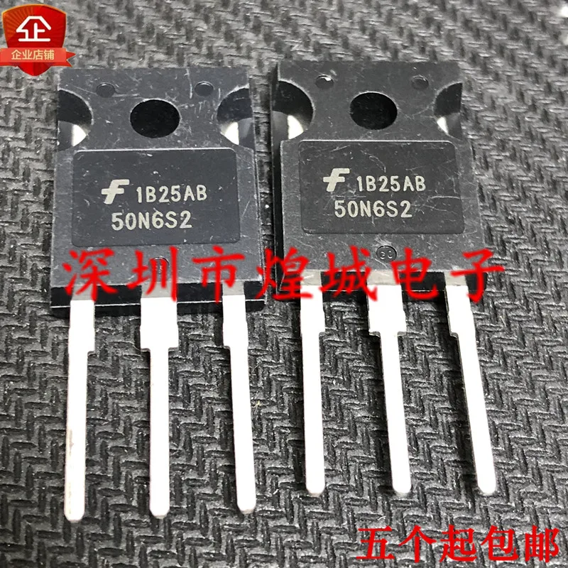 

10PCS 50N6S2 FGH50N6S2 TO-247 600V 75A 5