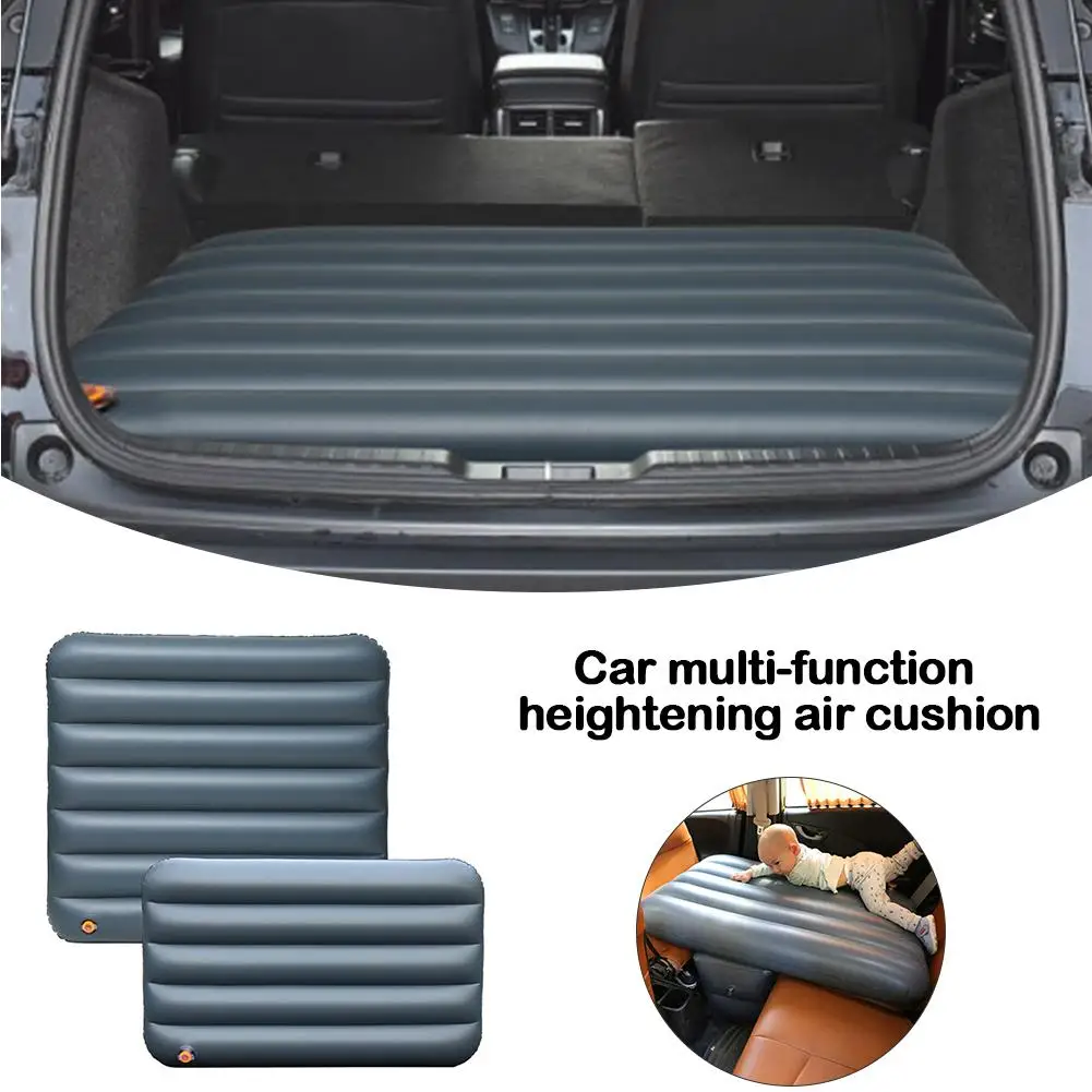 Car Iatable Mattress Portable Travel Camping Air Bed Foldable Trunk Cushion Camping Accessories Iatable Outdoor Sofa