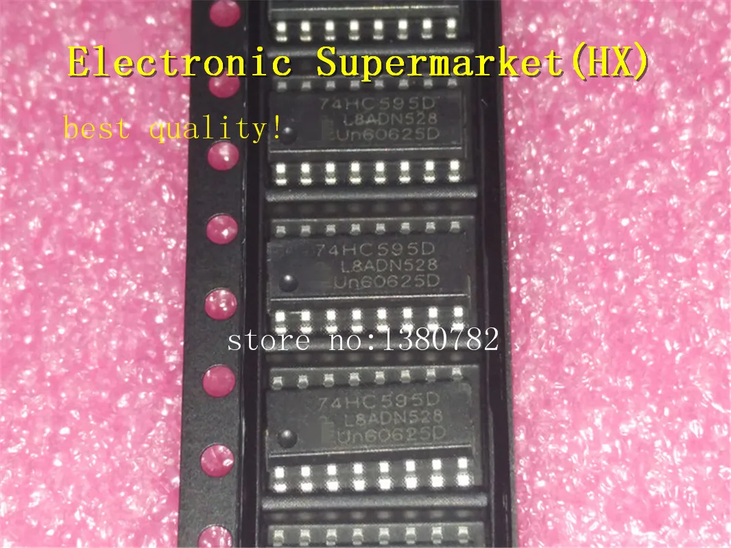 

Free Shipping 500pcs/lots 74HC595D 74HC595 SOP-16 New original IC In stock!