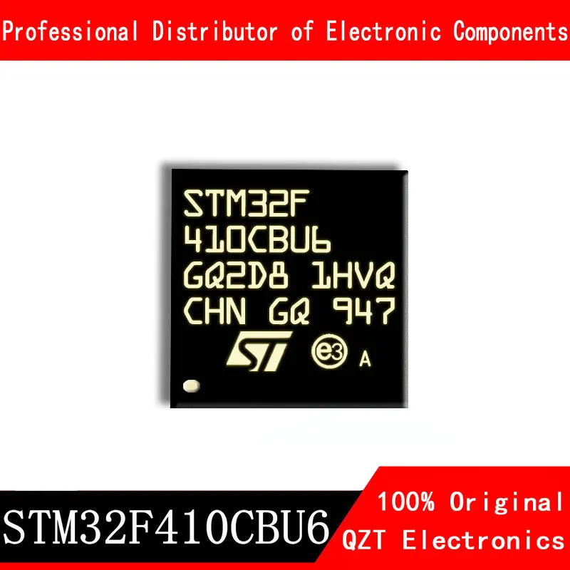 

5 шт./лот новый оригинальный микроконтроллер STM32F410CBU6 STM32F410 UFQFPN48 MCU в наличии