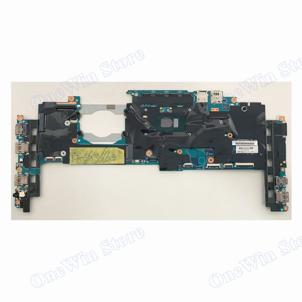 Placa base integrada para ordenador portátil ThinkPad X1, componente de carbono de 4ª generación, 20FB, 20FC, 14282-2M, LRV1 MB, 448.04P18.002M, DDR4, i7-6600U, 16G, 01AX823