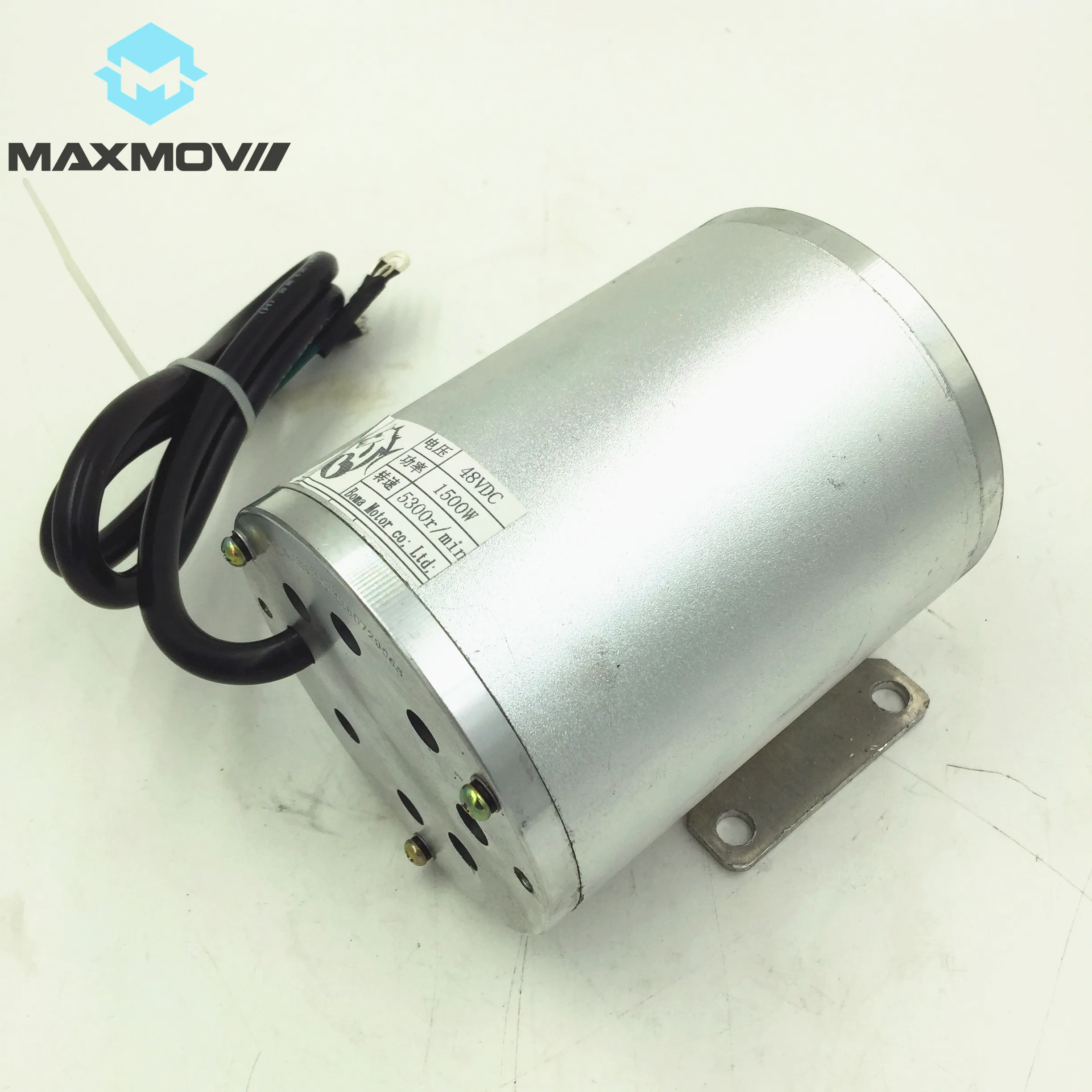 1500W 48V Brushless Electric DC Motor 1500W Electric Scooter BLDC Motor BOMA Brushless Motor w/ Mounting Bracket (Scooter Parts)