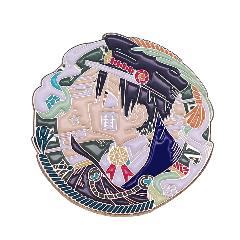 Toilet-Bound Hanako-kun enamel pin Aestheticism Anime boy Brooch