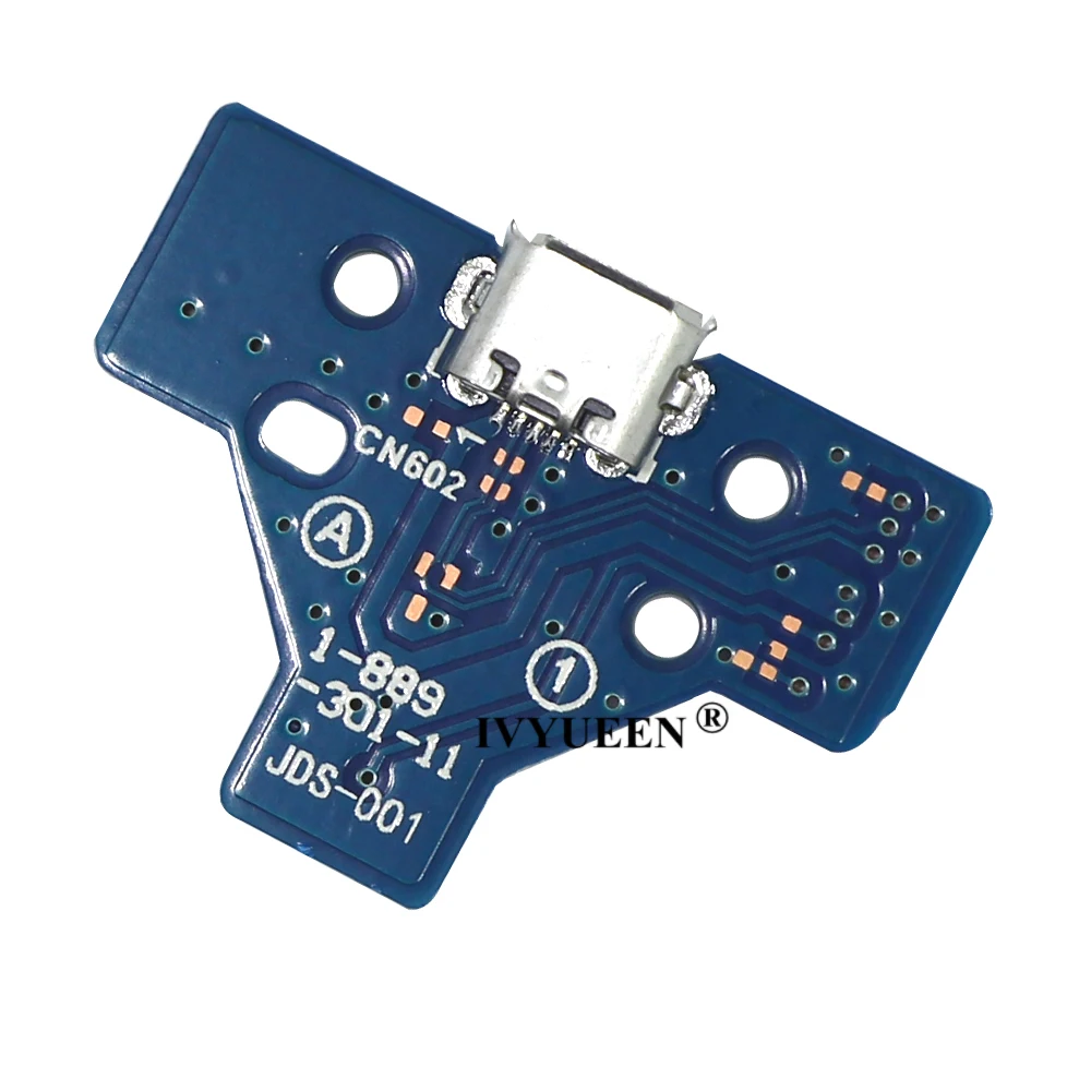 IVYUEEN 충전기 소켓 포트 회로 기판, 플레이스테이션 듀얼쇼크 4 PS4 프로 슬림 컨트롤러, JDS JDM 030 040 011 001 055 050