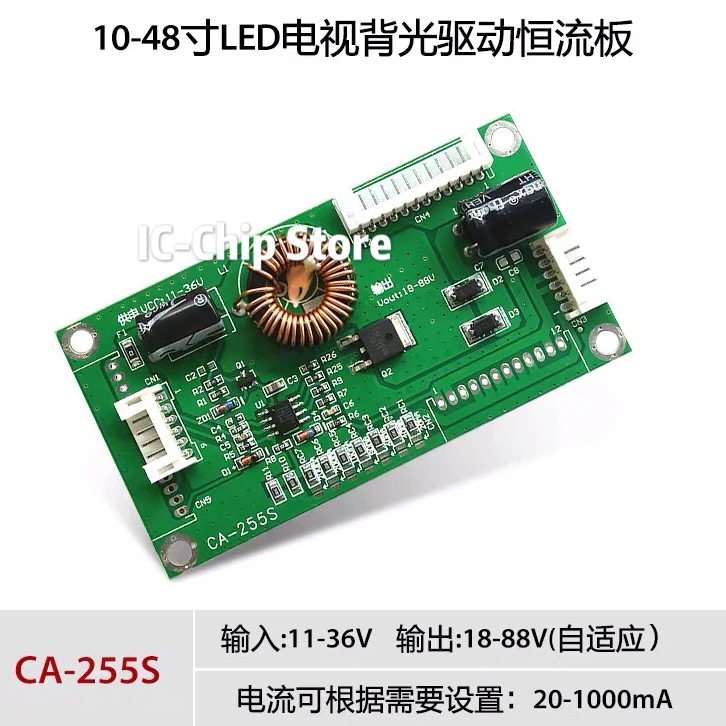 2PCS~10PCS/LOT  CA-255S   Universal 10-48 inch LED LCD TV backlight constant current board boost board