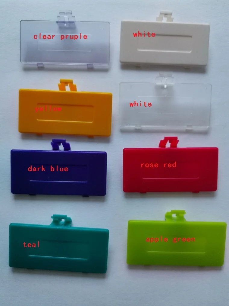 FZQWEG 1 шт. для Gameboy карманная Крышка батарейного отсека Замена крышки батарейного отсека для GBP