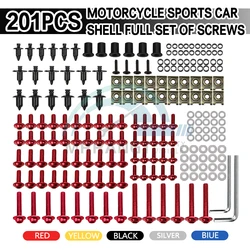 Moto Carena Bulloni Viti Kit Per SUZUKI BUNDIT 250/400 GSXR GSX-R Bullone della Molla 600 750 1000 K1 K2 K3 K4 K5 K6 K7 K8 K9 K11