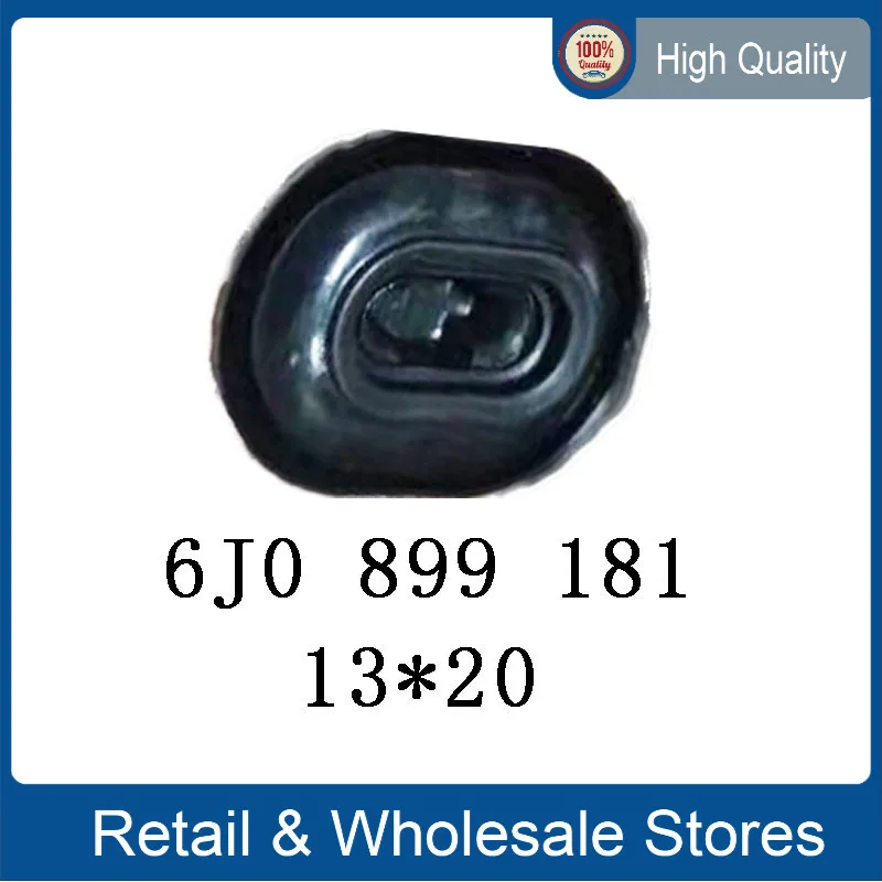 6J0899181 6J0 899 181 Cover Car rubber Blockages For VW Audi 13*20 13X20