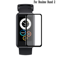 Protective Film For Realme Band 2 Smart Watch Screen Protector Films Full Cover Band2 Clear TPU Curved Anti-Scratch Accessories