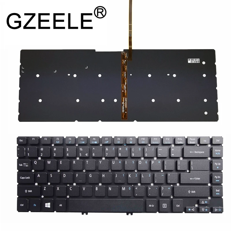 

NEW US/SP/RU Laptop Keyboard for ACER ASPIRE R7 R7-572 R7-572G R7-571 R7-571G MS2317 US Keyboard Backlit