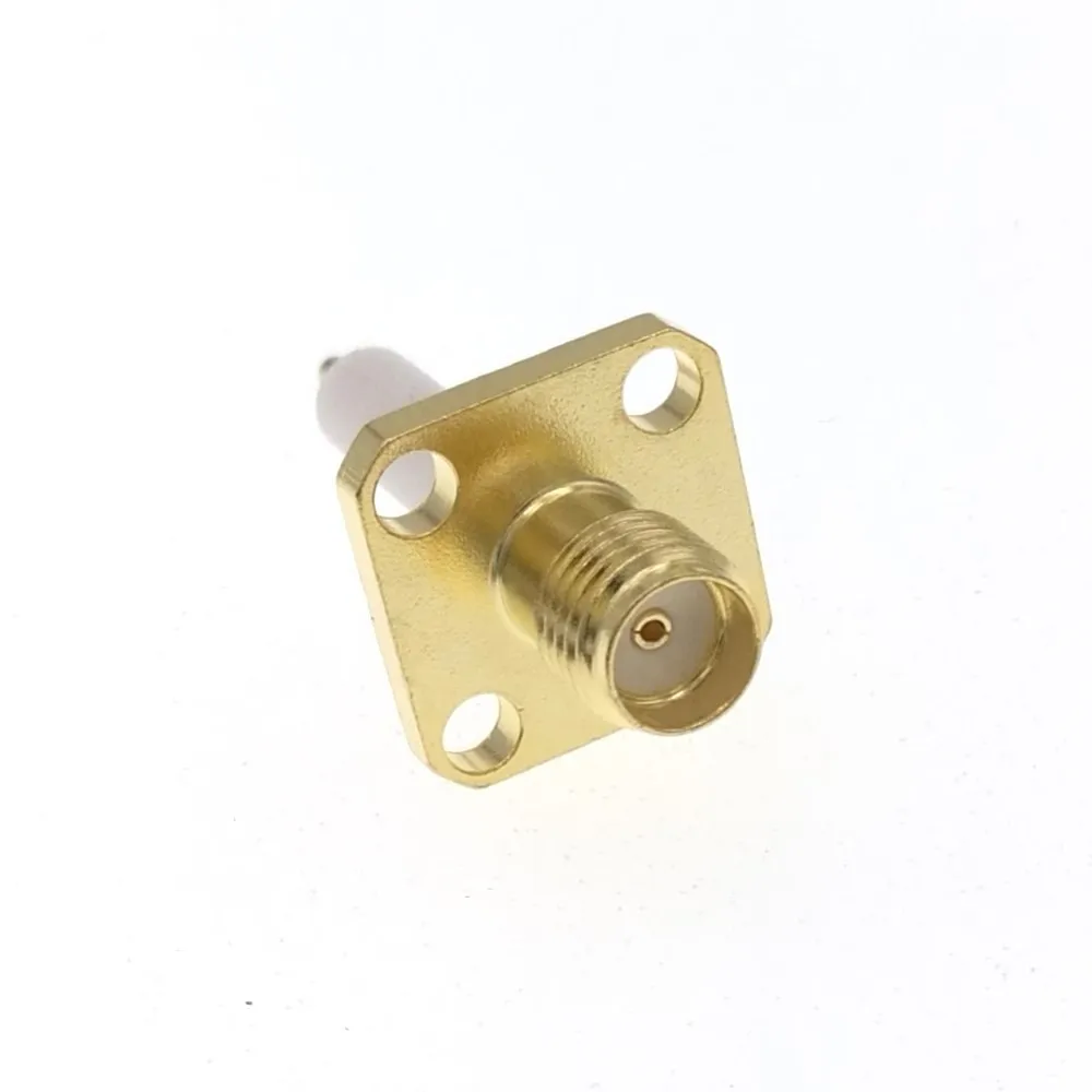 10pcs SMA Female Panel Connector With Long Dielectric