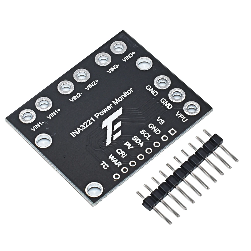 INA3221 Triple-Channel Module, High-Side Measurement, Shunt and Bus Voltage Monitor with I 2C- and SMBUS-Compatible Interface