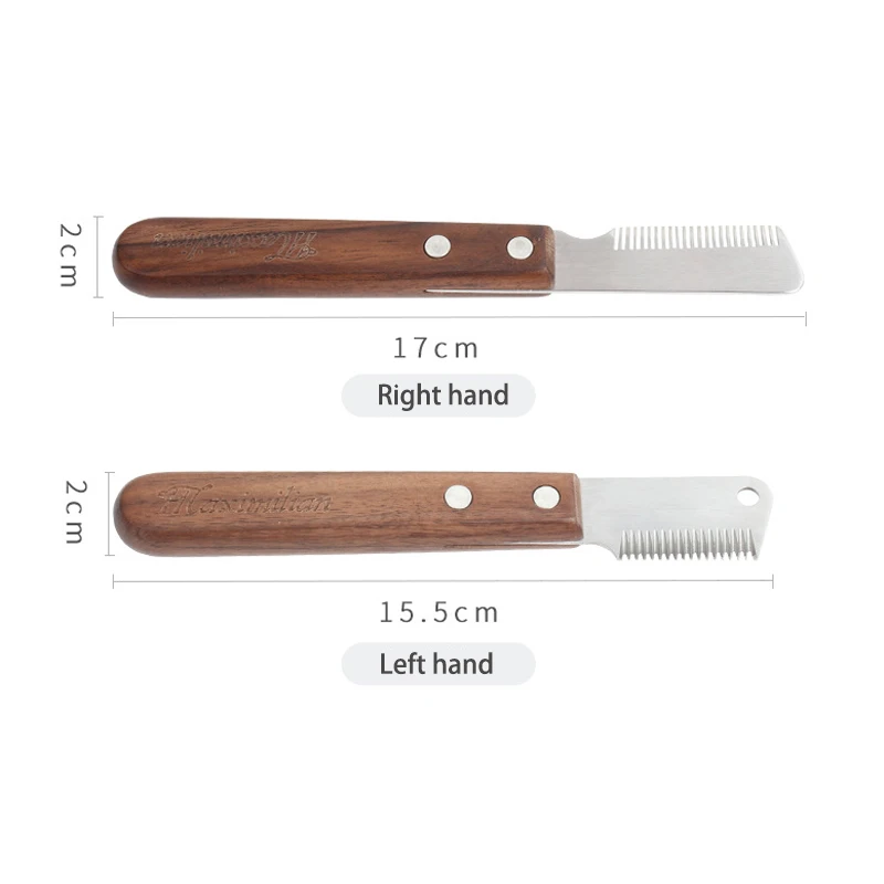 Pet Dog Shedding Hair Comb Knife Cat Grooming Tool Pet Supplies Shaving Knife Brush Deshedding Hair Removal Comb Cleaning Tool