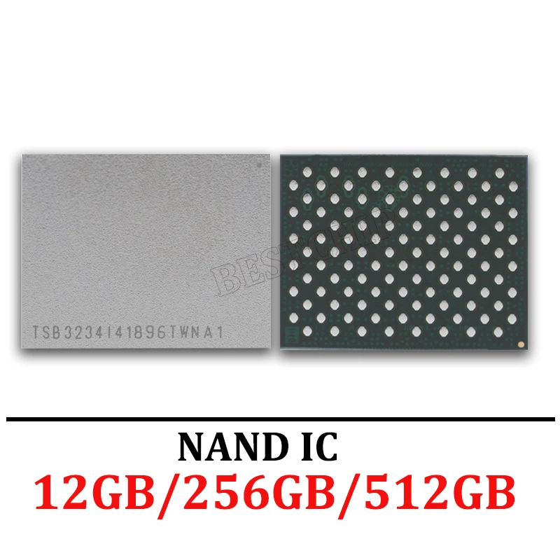 Microplaqueta do flash IC de HDD Nand para o iPhone, 12, 12Pro, máximo, mini, pro, máximo, 128GB, 256G, 512G