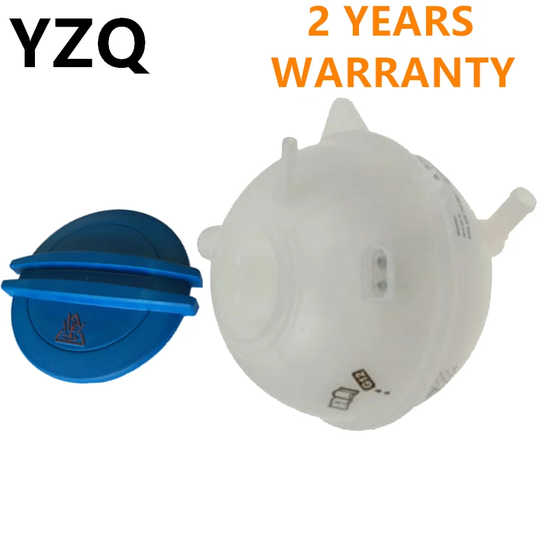 Tampa do tanque de recuperação de expansão do reservatório de transbordamento do radiador 1J0121321A 1J0121407D para Audi A3 TT VW Bora Golf Beetle Seat 1J0121403B