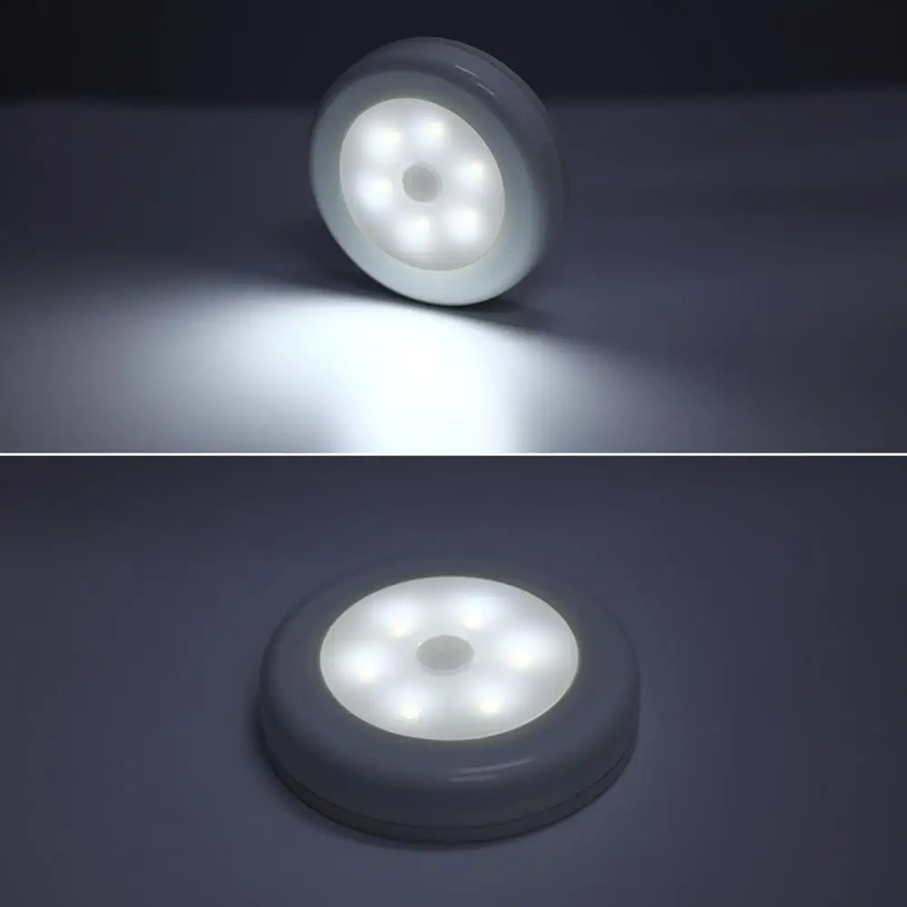 The latest LED infrared sensor motion night light wireless wall lamp automatic switch wardrobe stairs cabinets