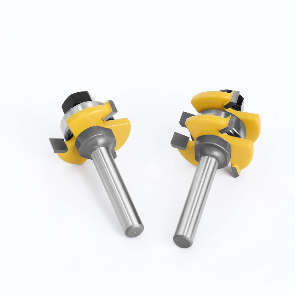 Imagem -05 - Lavie-router Bits Tongue And Groove T-slot Fresa mm Haste Joint Montar Madeira Carpintaria Ferramentas de Corte Mc02121 Pcs