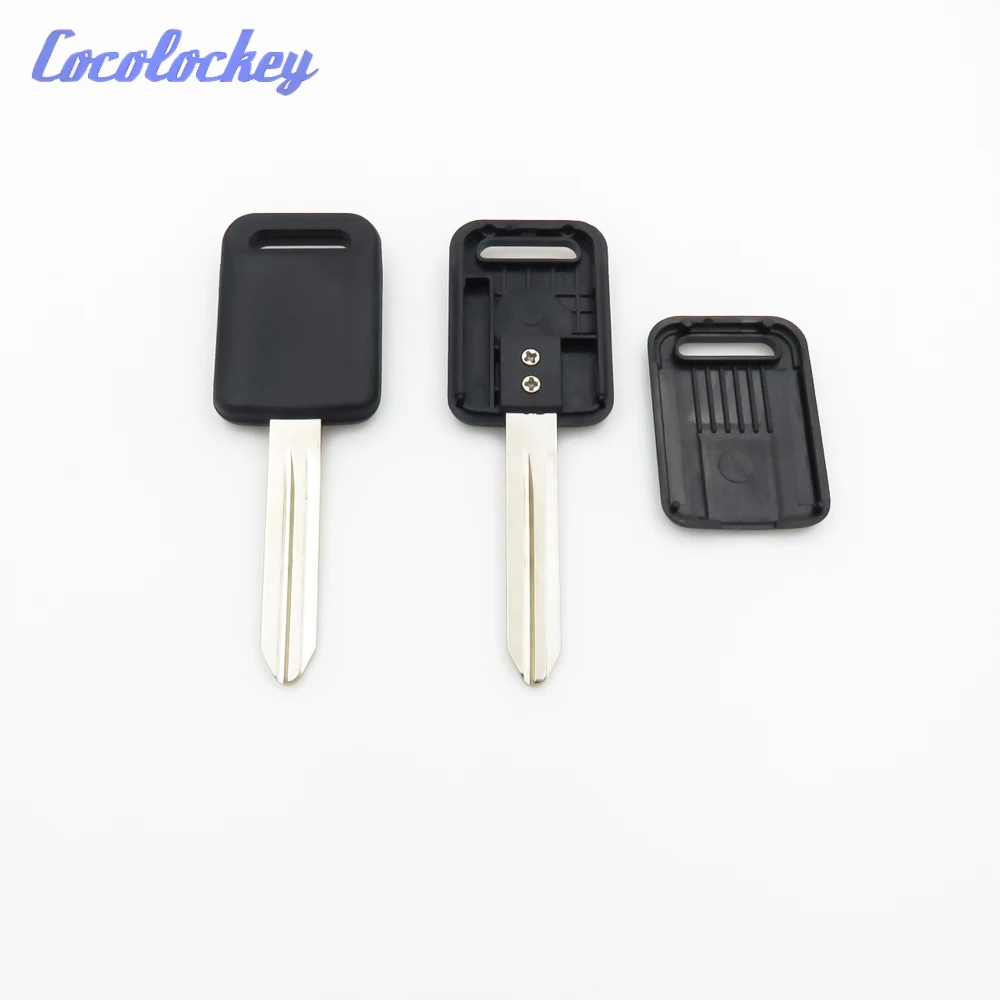 Cocolockey Replacement Transponder Chip Key Shell FOB Cover NO CHIP INSIDE for Nissan Car Key Blade NSN14 10pcs/lots No Logo
