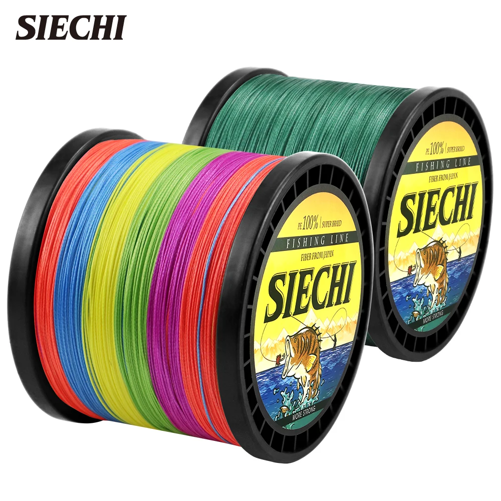 Multifilament Fishing Line 300M 500M 1000M 8 Strands 20-88LB 4 Strands 20-83LB PE Braided Fishing Wire Super Strong Multicolour