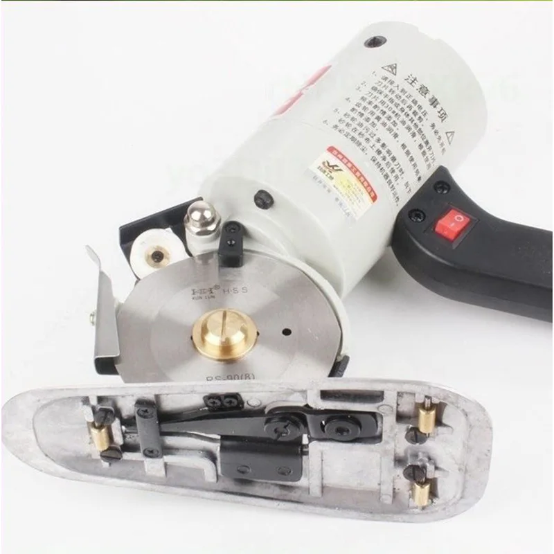 220V/110V/200W Electric Round Blade Cutting Machine Handheld  Electric Round Shear Cloth Cutting Machine Cutting Tool C-90