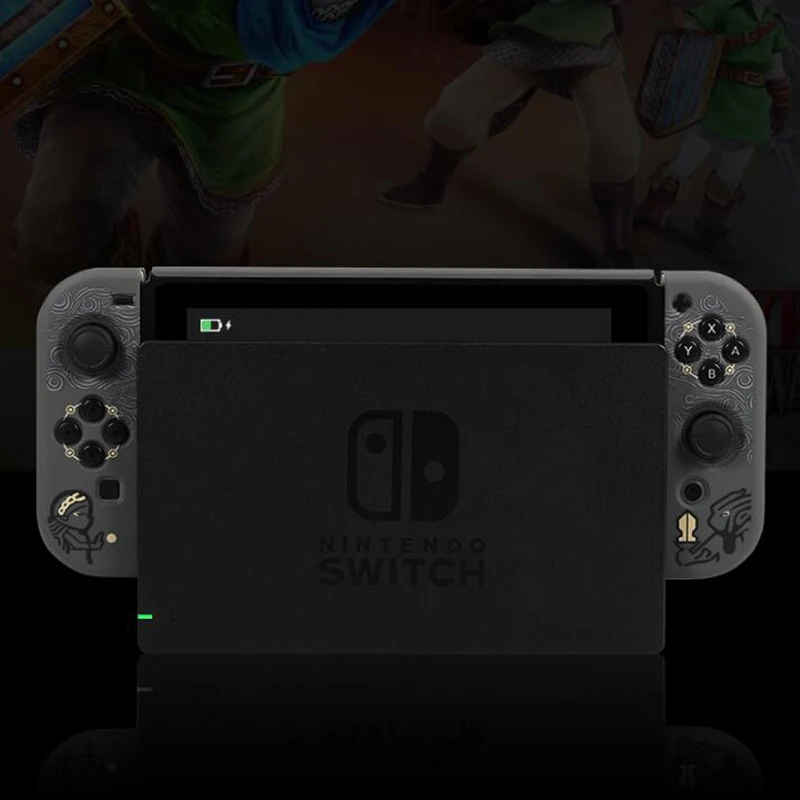 Матовый Жесткий чехол Zelda, защитный чехол для Nintendo Switch консоли NS Joy-con Crystal Protector, чехол для хоста