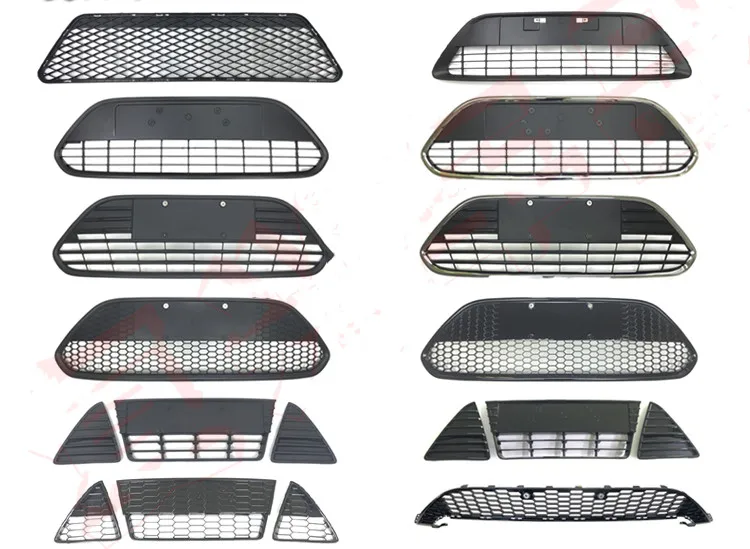 Front Bumper Grill Mask Radiator Grille frame cover for Ford focus 07 09 12 13 15 Racing Grills Car Exterior Accessories