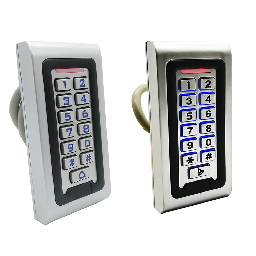 

Waterproof Metal Anti-Vandal Rfid 125khz Proximity Card Door Access Control System