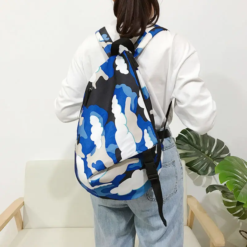 Backpacks Solid Couples Unisex  Large Capacity Canvas School Bags Travel Casual Harajuku Ins High Street Design Ulzzang