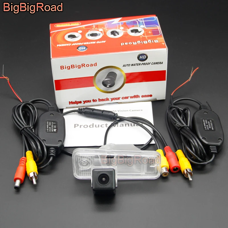 BigBigRoad Car Rear View Camera For Hyundai Grand Santa Fe SantaFe 2009 - 2011 2012 / IX45 2013 - 2015 Maxcruz KDM Grandeur TG