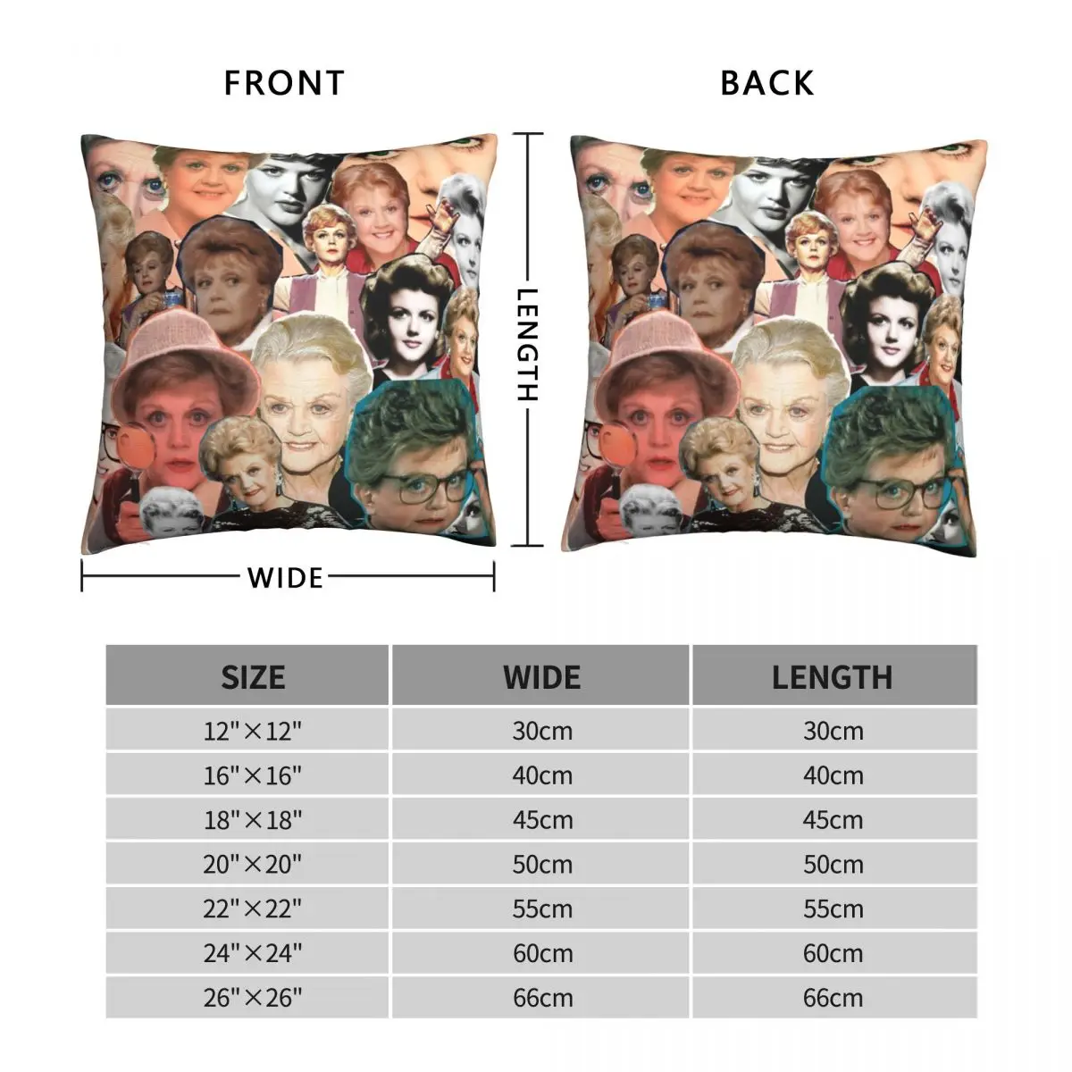 Dial M For Murder She Wrote Square Pillowcase Polyester Linen Velvet Zip Decor Sofa Seater Cushion Cover