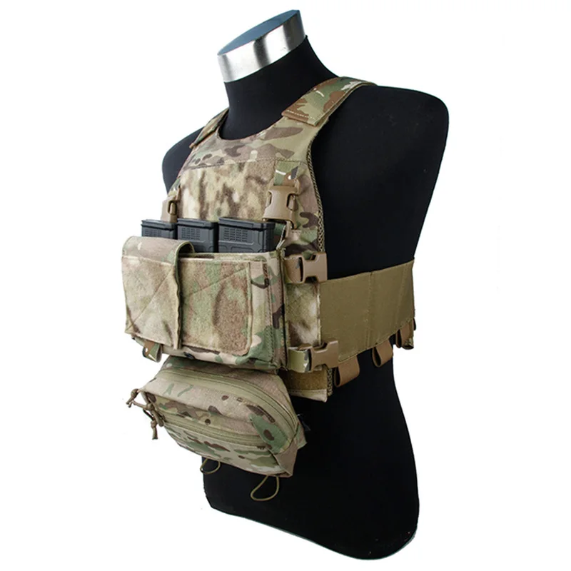 TMC Mulitcam Lightweight Tactical Vest full Suit Camouflage SS Chest Hanging Combination Free Shipping TMC3171