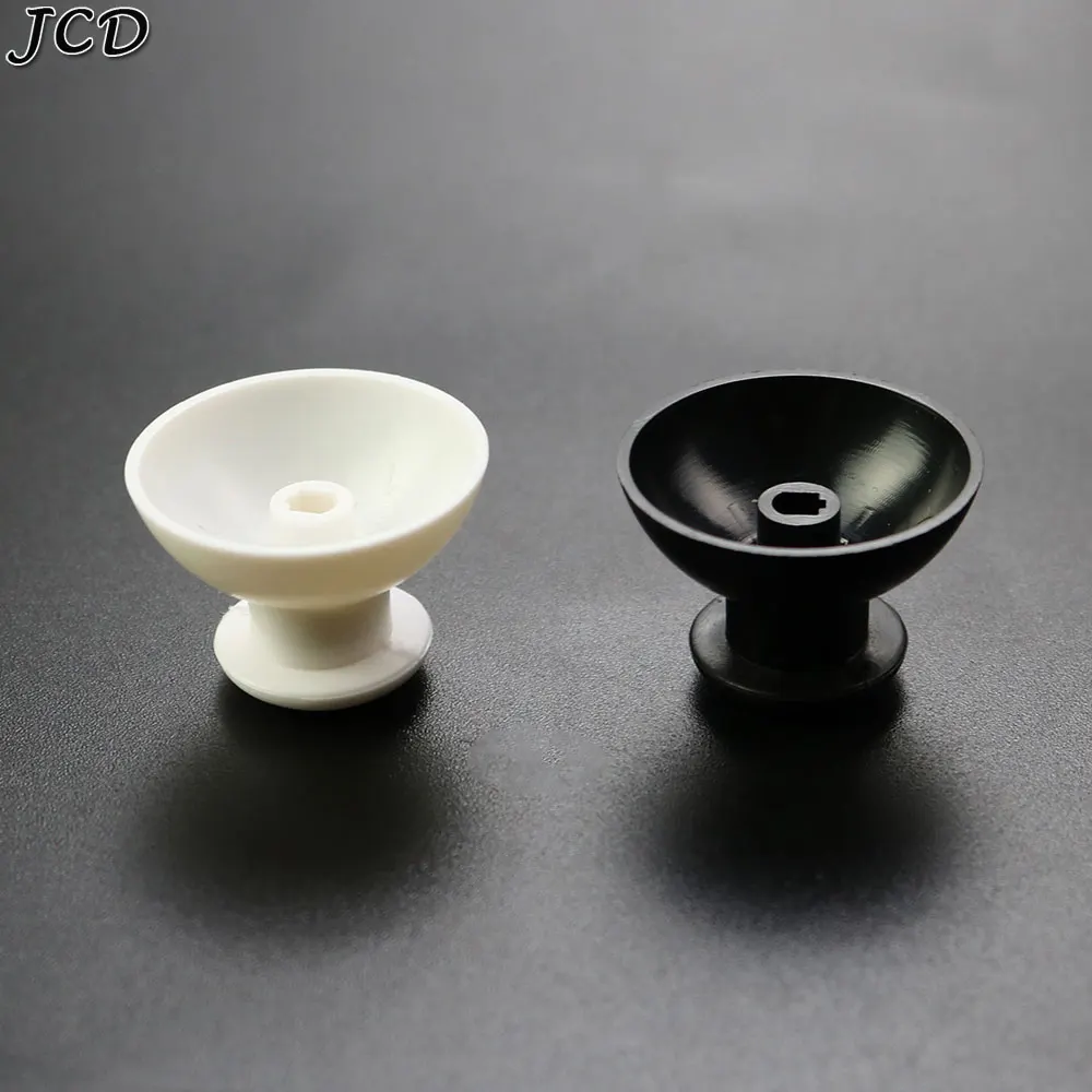 JCD 1piece Rocker cap For Wii U WiiU WII U White Black Hole 3D Analog Cover Plastic Thumb stick Joystick Grip Caps Controller