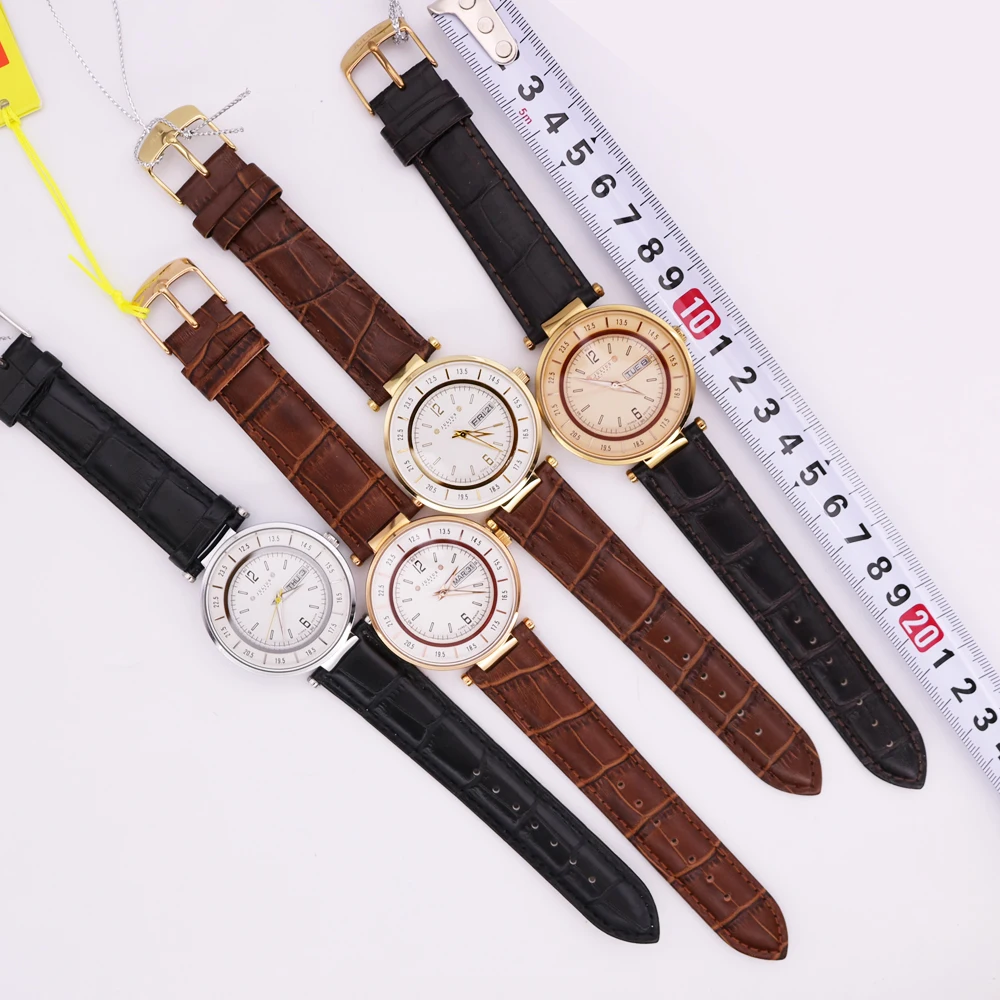 Top Julius orologio da polso da uomo Homme data multifunzione settimana ore di moda affari retrò in vera pelle ragazzo regalo di compleanno senza