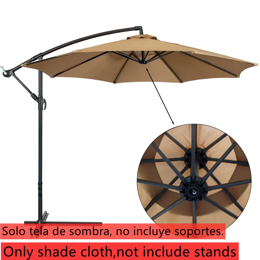 

Garden Umbrella Parasol Cloth Outdoor Patio Canopy Shades Dustproof 2M Hexagon Oxford Cloth Beach Replacement Waterproof Awnings