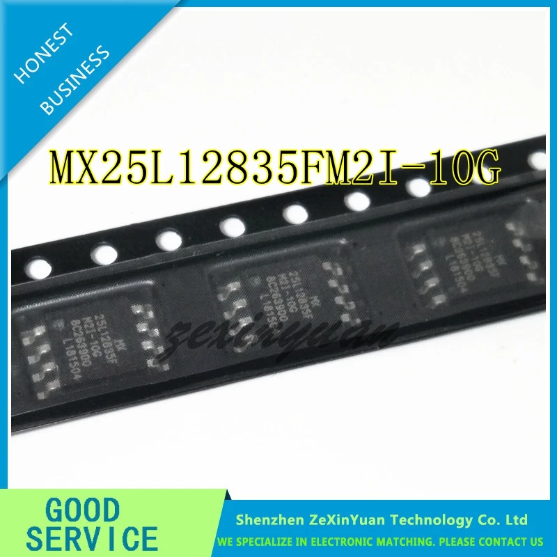 10PCS/LOT MX25L12835FM2I-10G 25L12835FM2I-10G MX25L12835F MX25L12835 SOP-8 128MB FLASH IC