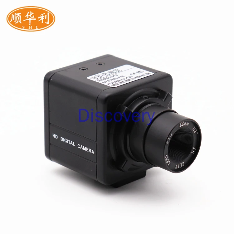 HD Camera CCD1200 Line Color Camera Microscope BNC Industrial Vision Camera Inspection Lens