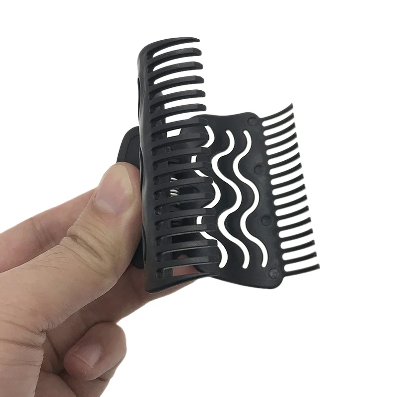 6pcs/set 3 Sizes Detachable Handle Hair Roller Brush with Positioning Clips Aluminum Ceramic Barrel Curler Comb Hairdresser