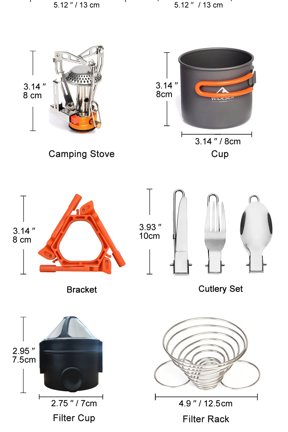 Camping Cookware & Utensil Set — product detail 3