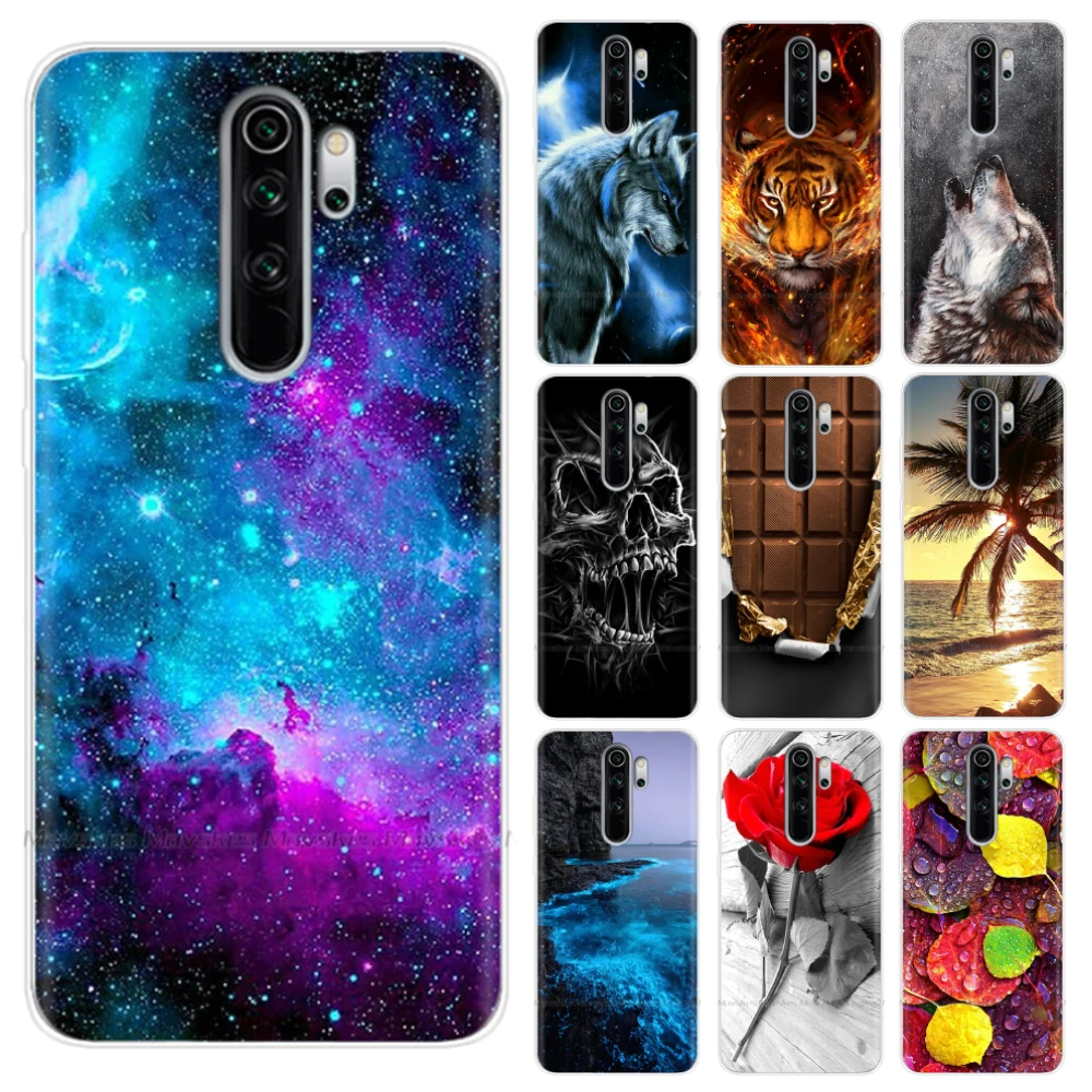 Redmi Note 8 Pro Case Cartoon TPU Silicone Soft Back Cover Phone Case For Xiomi Xiaomi Redmi Note8 Note 8 Pro Case Cover Coque