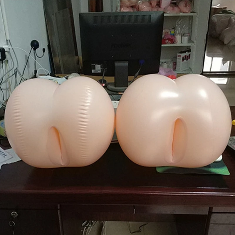 Newest! Easy To Store And Clean Inflatable Big Ass Detachable Vagina Can Be Filled With Warm Water Adult Sex Toy