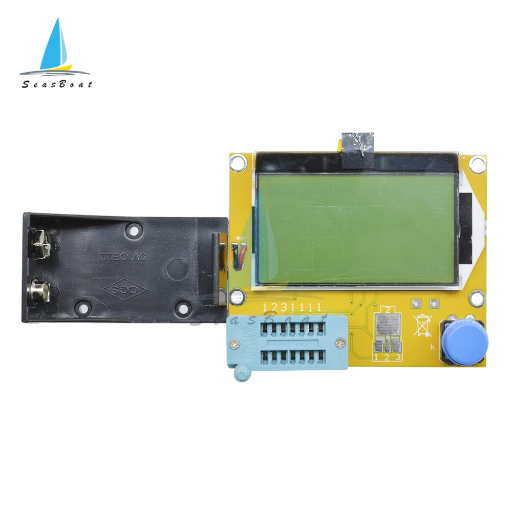 LCR-T4 ESR Meter Digital Transistor Tester for Diode Triode Capacitance SCR Inductance MOS/PNP/NPN