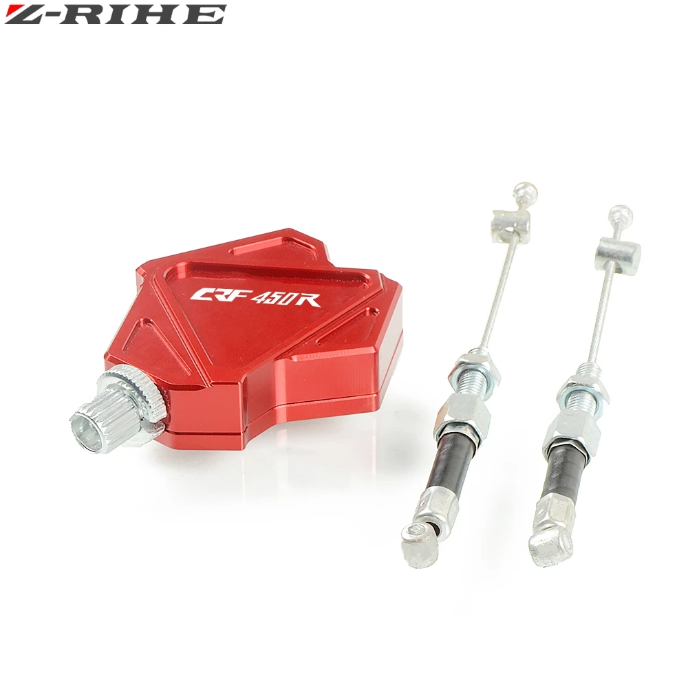 Dla HONDA CRF450R CRF 450R 450 CRF450 R 2002-2019 2018 2017 Motocykl CNC Aluminiowa dźwignia sprzęgła Easy Pull Cable System