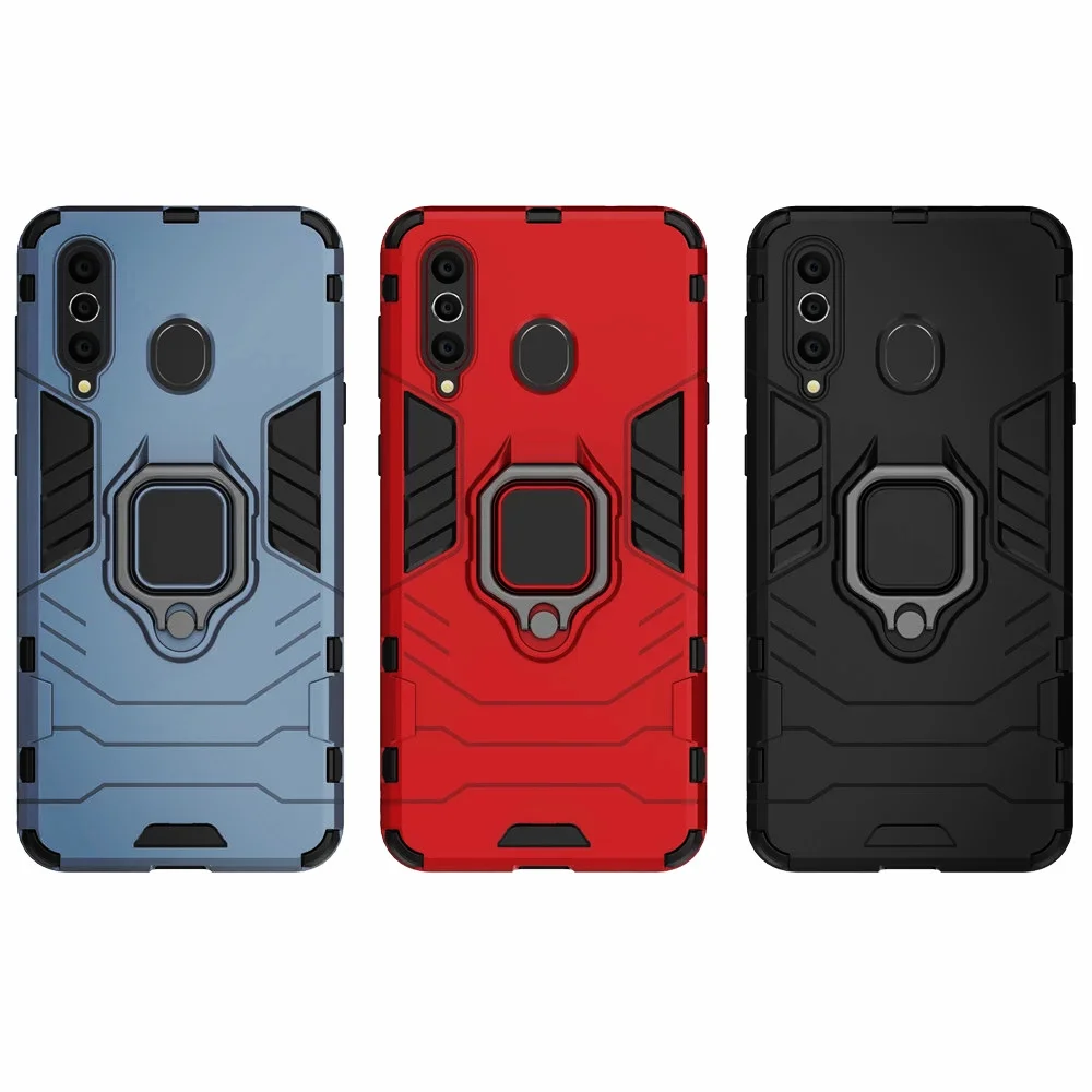 For Samsung Galaxy A9 Pro 2019 Case Ring Stand Back Cover For Samsung A9 Pro 2019 A9Pro G887N G887 SM-G887N Cover Coque Funda