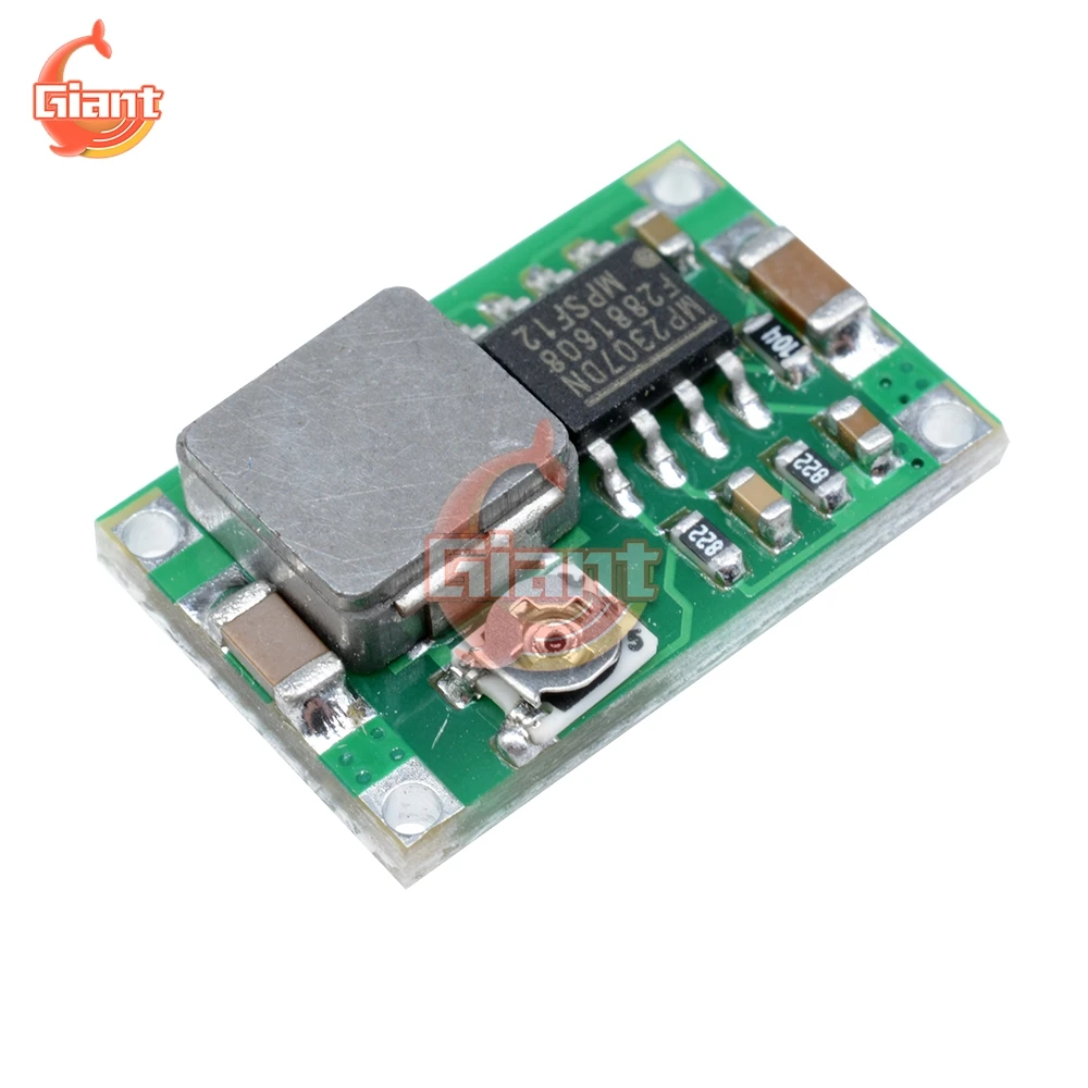 DC-DC Mini360 Buck Converter Step Down Module Board 4.75V-23V to 1V-17V Adjustable 3A MINI 360 Voltage Regulator 5V Power Supply