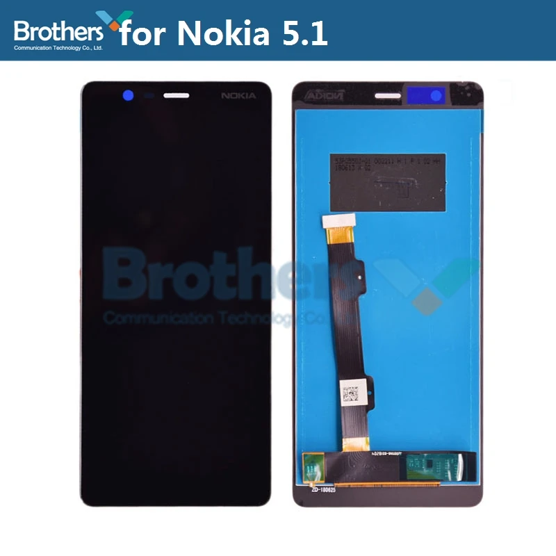 Schermo LCD per Nokia 8.1 7.1 6.1 5.1 3.1 2.1 Display LCD per Nokia 8.1 X7 assemblaggio LCD Touch Screen Digitizer testato funzionante