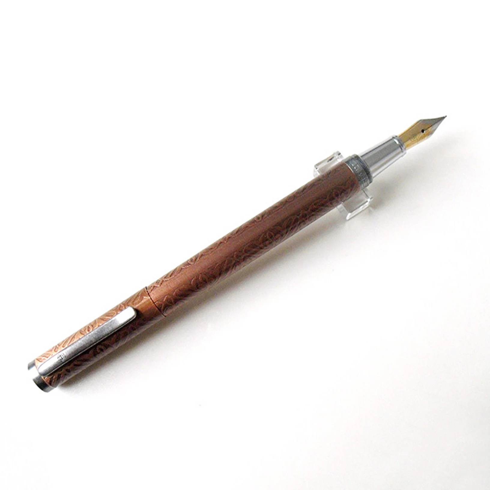 Pluma estilográfica vintage HERO 395, pluma con varilla de cobre, punta fina, novedad