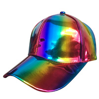 brand Fashion hip-hop snapback hat for Rainbow Color Changing Hat Cap Back to the Future Prop Baseball Cap