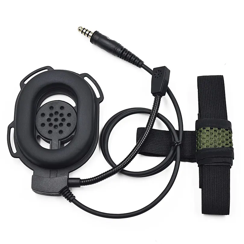 Tactical Bowman Elite II Headset with 2 Pin PTT Cable Plug for baofeng UV5R bf-888s  tyt woxun KG-669  TK3160 PX777 radio