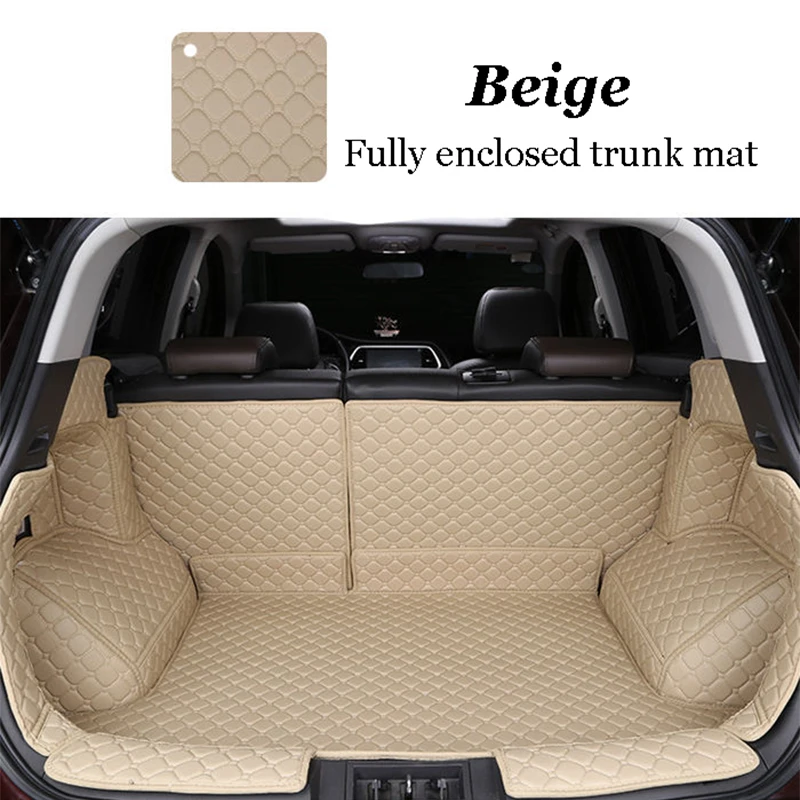 Custom trunk mat for Mercedes Benz ML 350 W166 2012 2013 2014 2015 2016 waterproof boot carpets Car Accessory